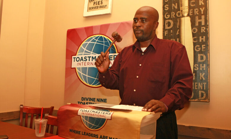 Divine Nine Toastmasters develops pubic speaking skills