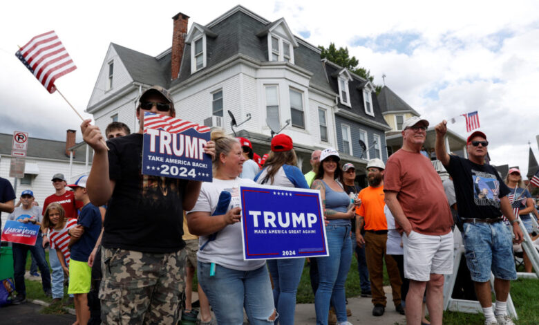 WATCH: Trump holds campaign rally in Pennsylvania as DNC opens WATCH: Trump holds campaign rally in Pennsylvania as DNC opens