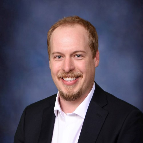 Photo of the speaker, Ryan Brendle, in the webinar